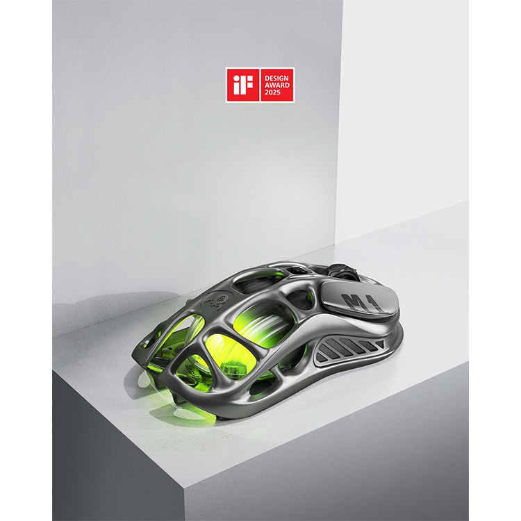 خرید موس GravaStar Mercury M1 Pro - بی‌سیم - نسخه Gunmetal Grey